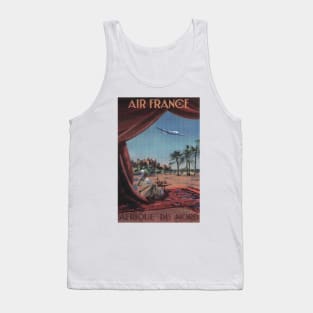 Air France Travel Poster for North Africa Tank Top